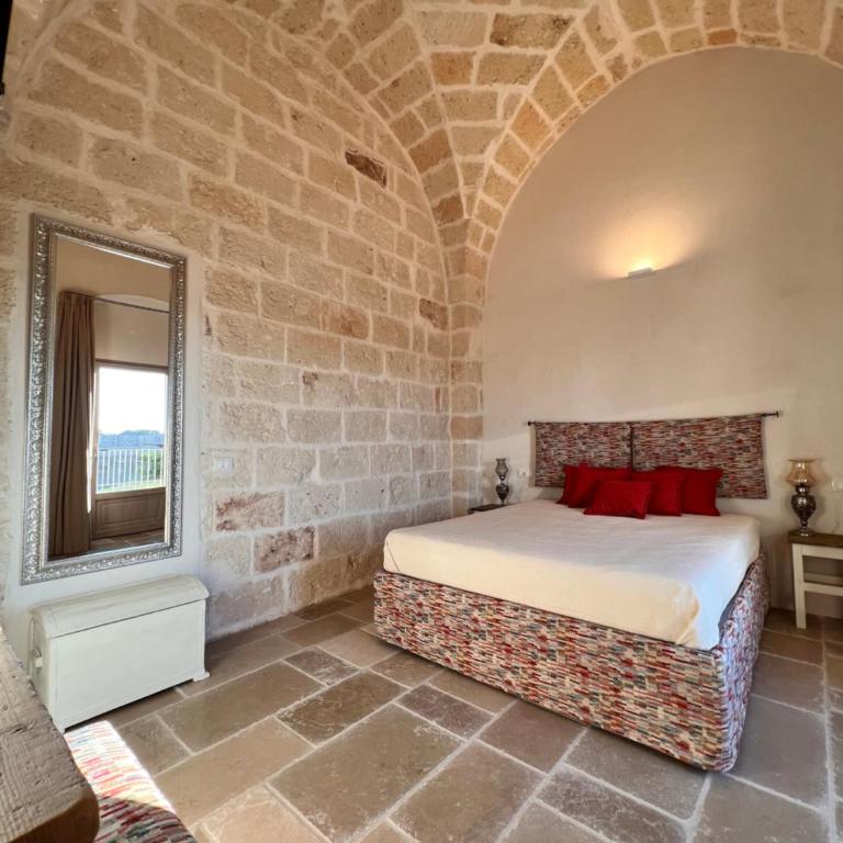 Masseria Ostuni Mare Agri Resort - Camera Matrimoniale Deluxe con Balcone e Vista Mare - 8