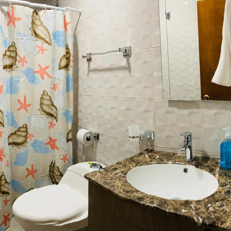 Casa Arena San Andres - Habitación Cuádruple con baño privado - 2