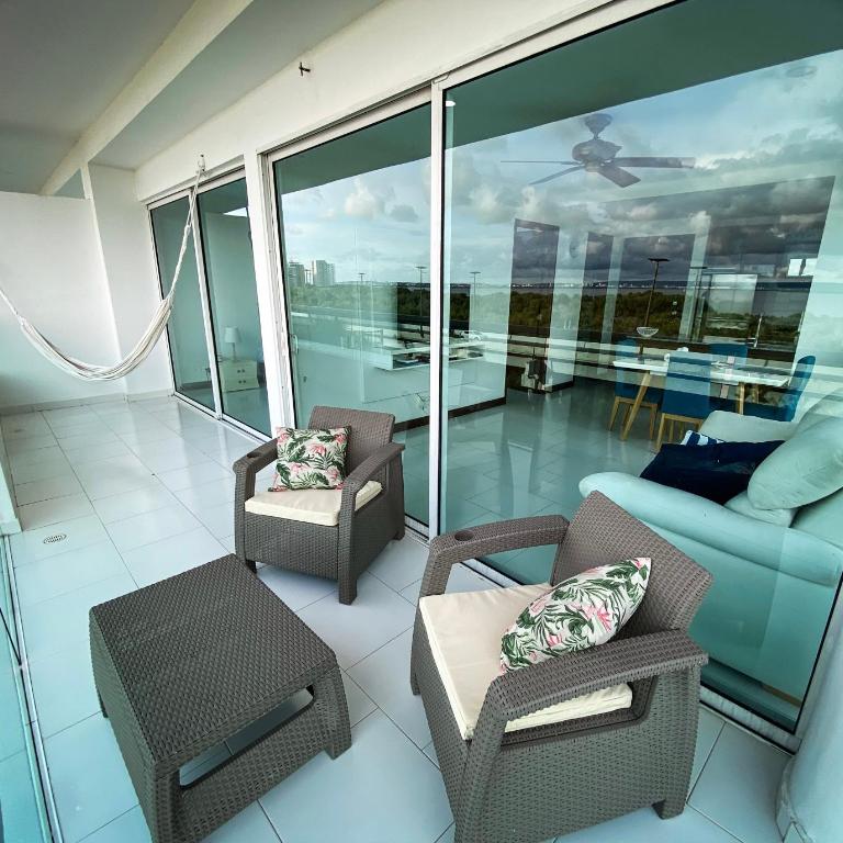 Apartamento Cartagena en Morros frente a la playa - One-Bedroom Apartment - 2