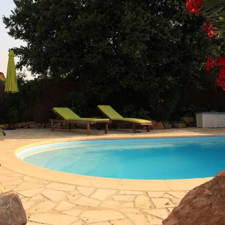 Stunning Cottage with Pool in Provence France - Chambre Double - Vue sur Parc - 5