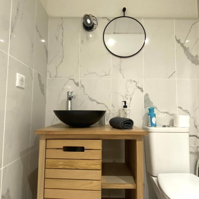 Studio Bricka - 200m to the beach, parking, clim, terrace - Studio-Apartment - 11