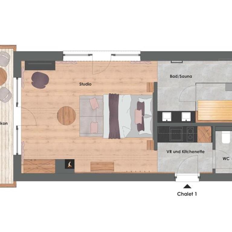 Premium Chalets by ZAGLGUT, Zell am See-Kaprun - Wellness & Infinity Pool, Air Conditioning, Panoramic Views & Summer Card Included - Superior Chalet mit Sauna - 4