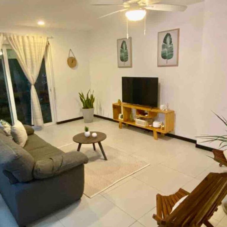 Departamento en el centro de Playa del Carmen excelente ubicación internet fibra óptica - Apartamento de 2 dormitorios - 4