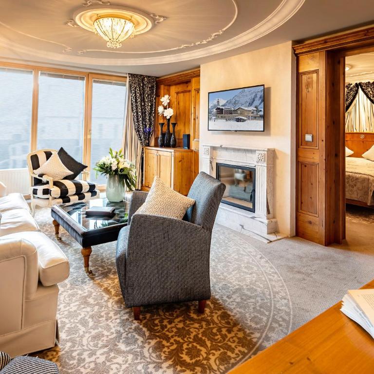 die Krone von Lech - Romantikhotel - Luxushotel in bester Lage - Suite - 5