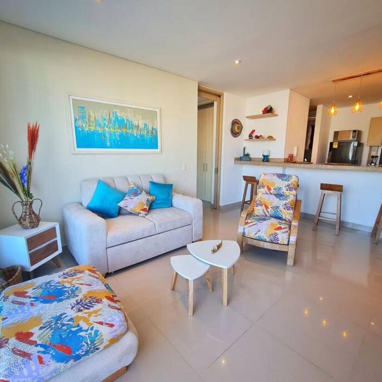 Acogedor Apartamento Familiar en Santa Marta - Apartamento de 2 dormitorios - 16
