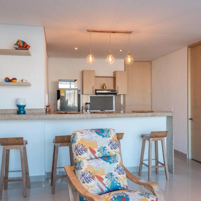 Acogedor Apartamento Familiar en Santa Marta - Apartamento de 2 dormitorios - 19