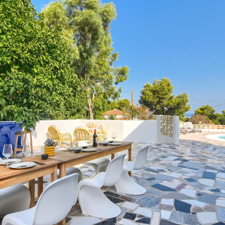 Villa for 10 with swimming pool and sea view - Villa - 37