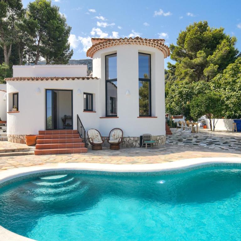 Villa for 10 with swimming pool and sea view - Villa - 39