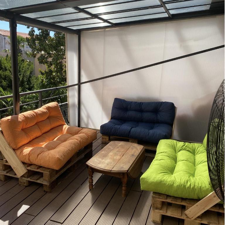 T3 duplex6 hyper-centre climatisé parking - Two-Bedroom Apartment - 6