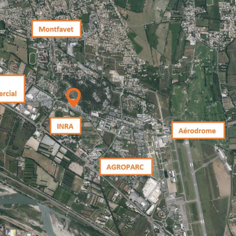Vaste appartement avec terrasse, parking, proche Parc Expo Avignon - Two-Bedroom Apartment - 28