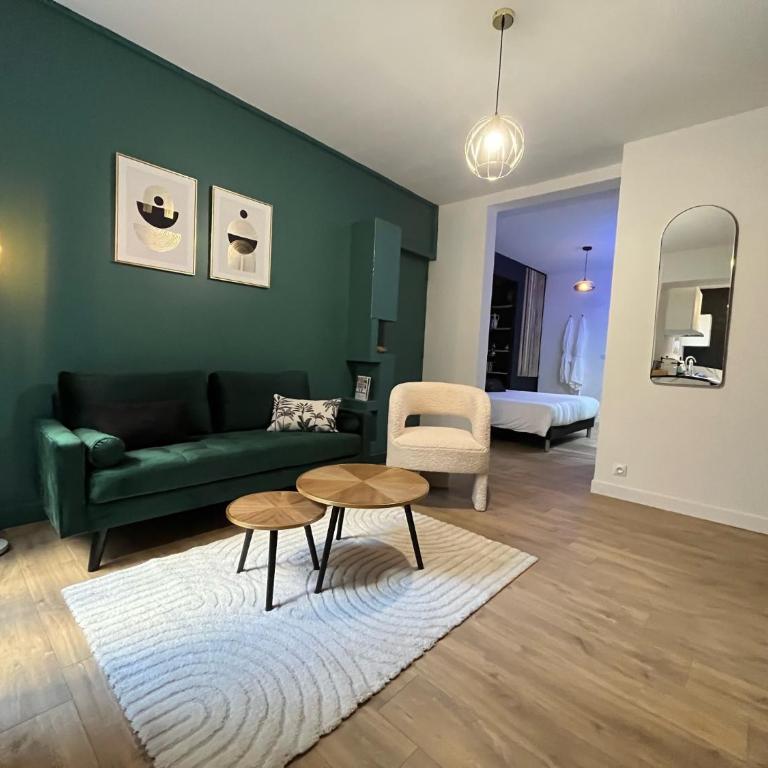 CK Suite & Spa - Jacuzzi Privatif - Reims - Apartamento de 1 dormitorio - 4