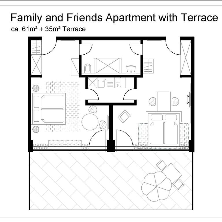 MLOFT Apartments München - Apartment with Terrace and kitchenette (4 Adults) - 1