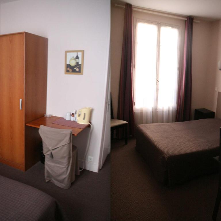 Hôtel du Roussillon - Chambre Double Classique - 1