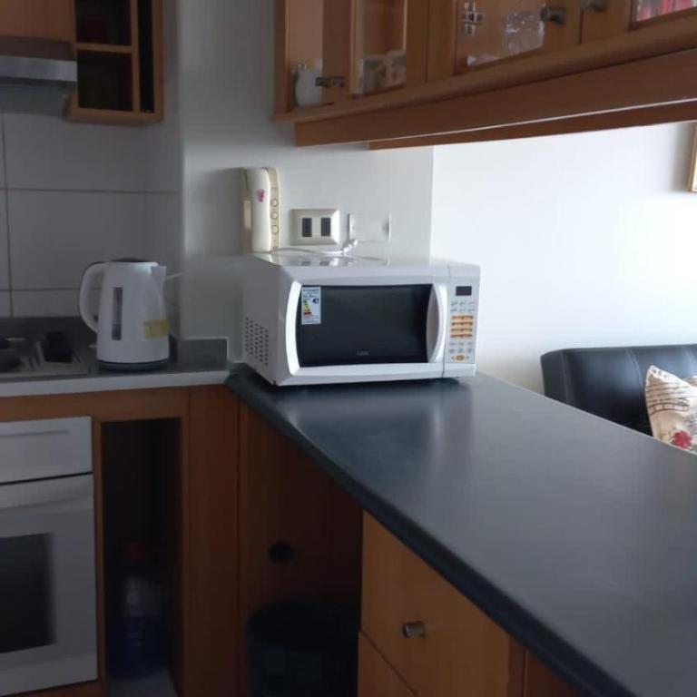 Arriendo Departamento, vista al mar, frente playa de Cochoa, Reñaca - One-Bedroom Apartment - 7