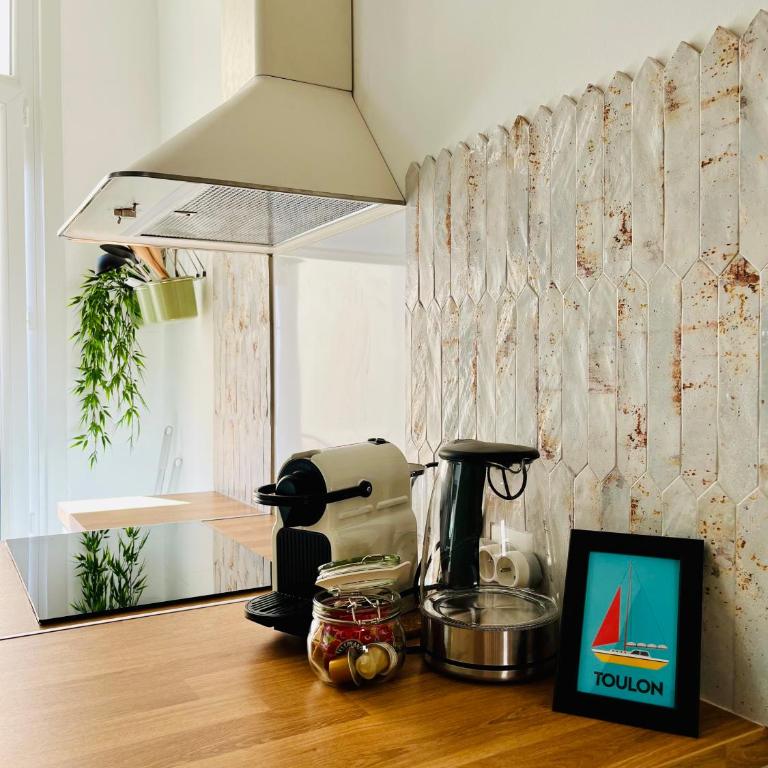 Studio d'exception Mourillon CLIM & plage à pied - Appartement 1 Chambre - 13