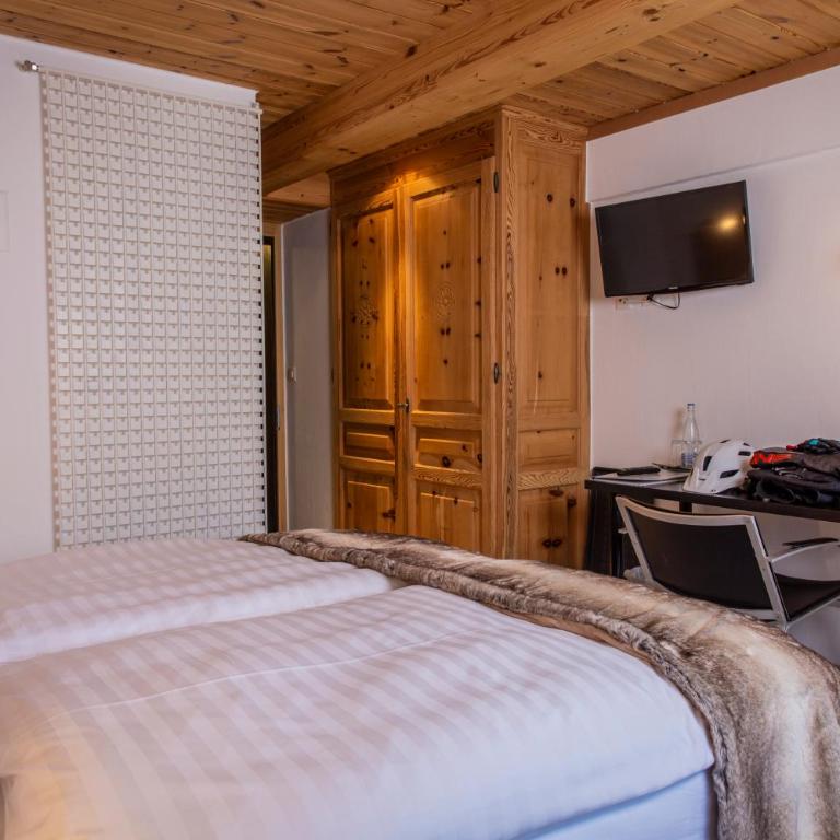 Hôtel Alpina - Swiss Ski & Bike Lodge Grimentz - Kleines Doppelzimmer - 2