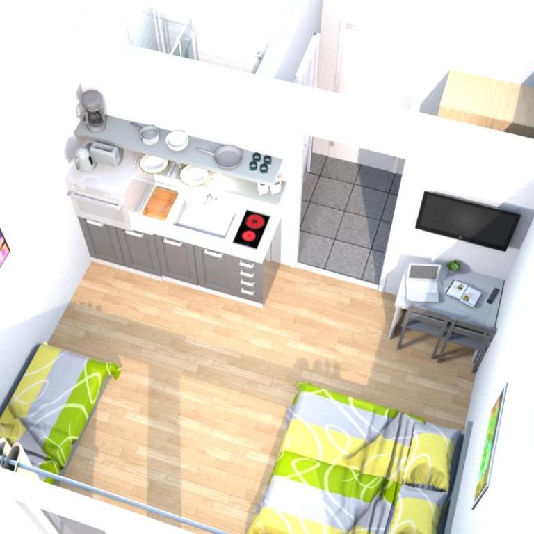 Apartments CITY Stadion - Studio-Apartment - 2