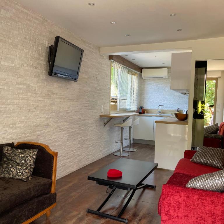Studio tout confort au calme avec jardin proche Cannes - Appartement 1 Chambre - 14