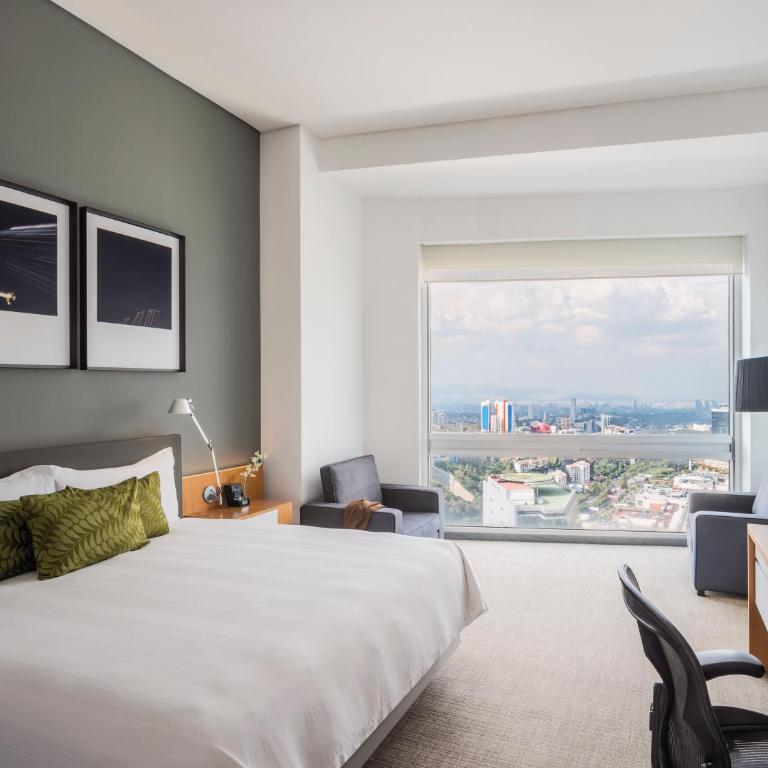 The Paragon Hotel Mexico Santa Fe By Accor - Habitación Premier con vistas - 1 cama extragrande - 6
