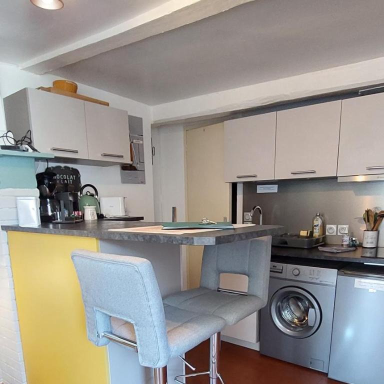 La petite Dieppoise 3 étoiles meublé de tourisme Entre plage et port - Appartement 1 Chambre - 17