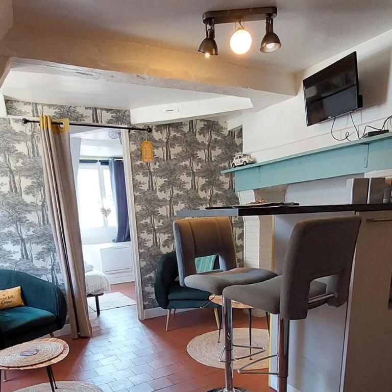 La petite Dieppoise 3 étoiles meublé de tourisme Entre plage et port - Appartement 1 Chambre - 7