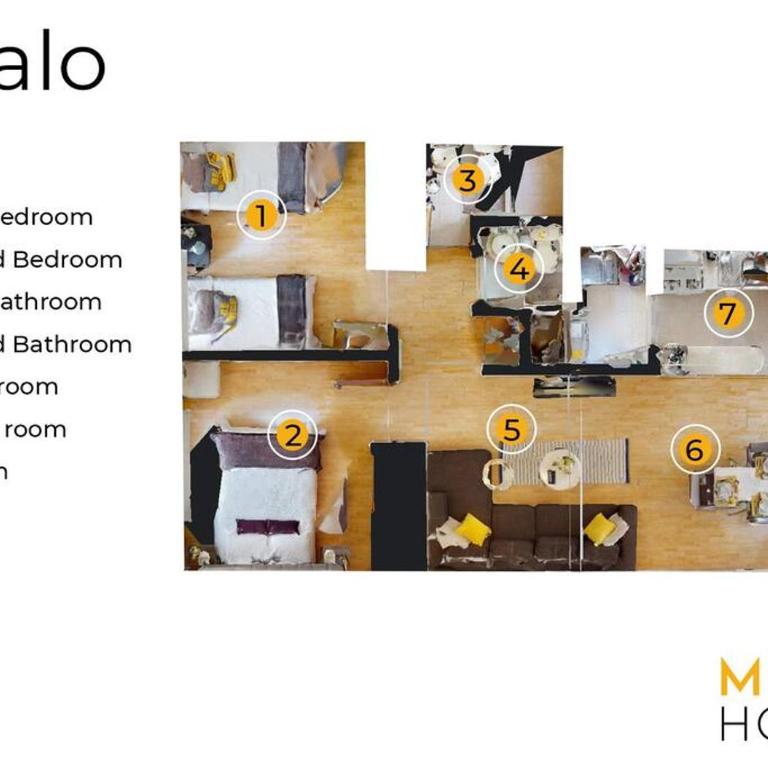 Kahlo MaiaHome- Beautiful Apartment steps from Condesa - 4 Beds - Parking - Two-Bedroom Apartment - 13