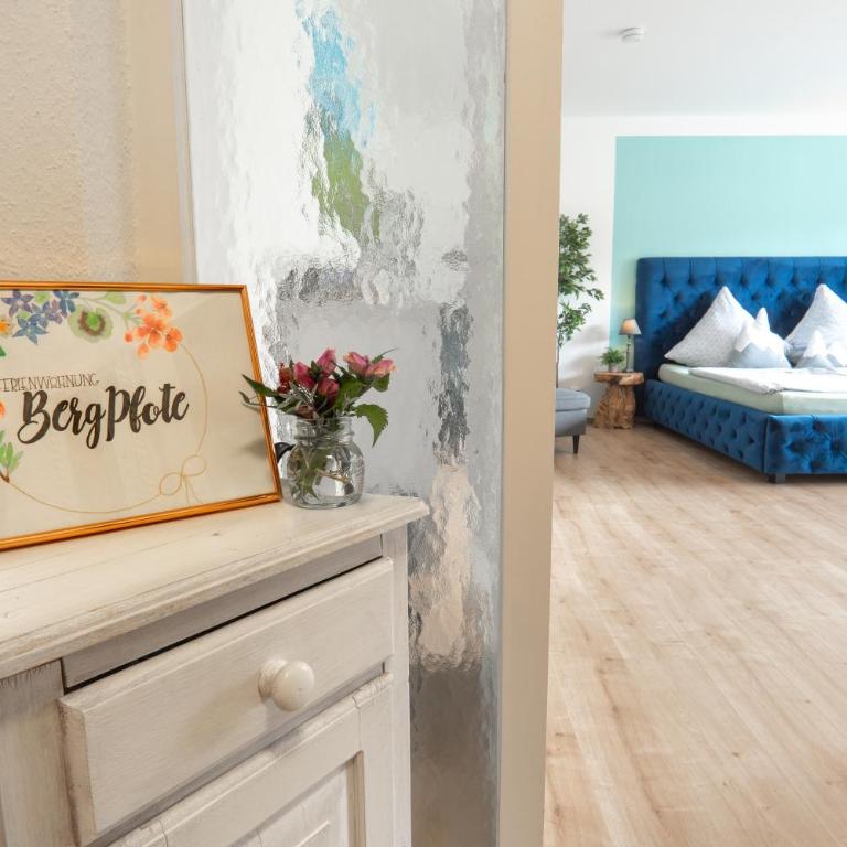 Ferienwohnung BergPfote - Hund herzlich willkommen - Appartamento con 1 Camera da Letto - 7