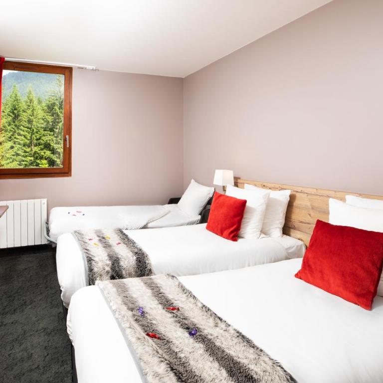 SOWELL Family Valfrejus - Chambre Lits Jumeaux (2 Adultes + 1 Enfant) - 4