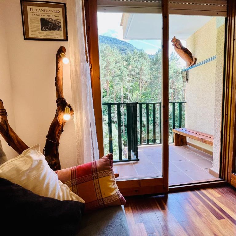 El refugio de la ardilla, apartamento Canfranc-estacion - Apartment mit Blick auf die Berge - 8