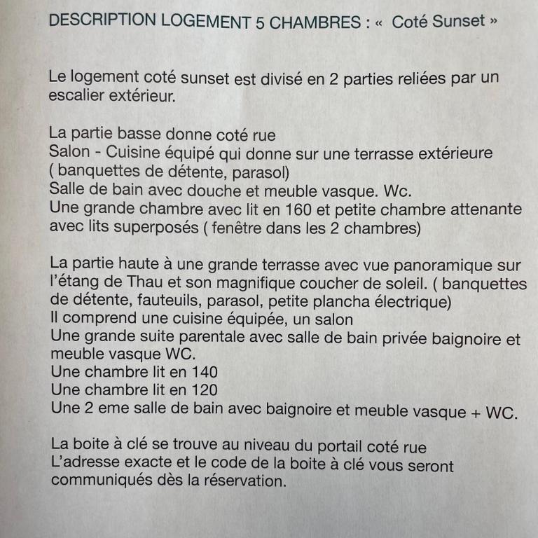 Oasis Cove, maisons au bord de l'eau, plage de Sète - Maison 5 Chambres - 30