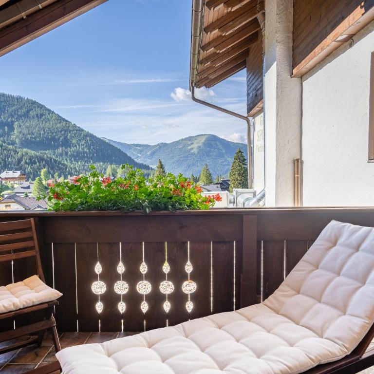 Gasthof-Appartements Sportalm - Apartment mit 2 Schlafzimmern und Balkon - 6