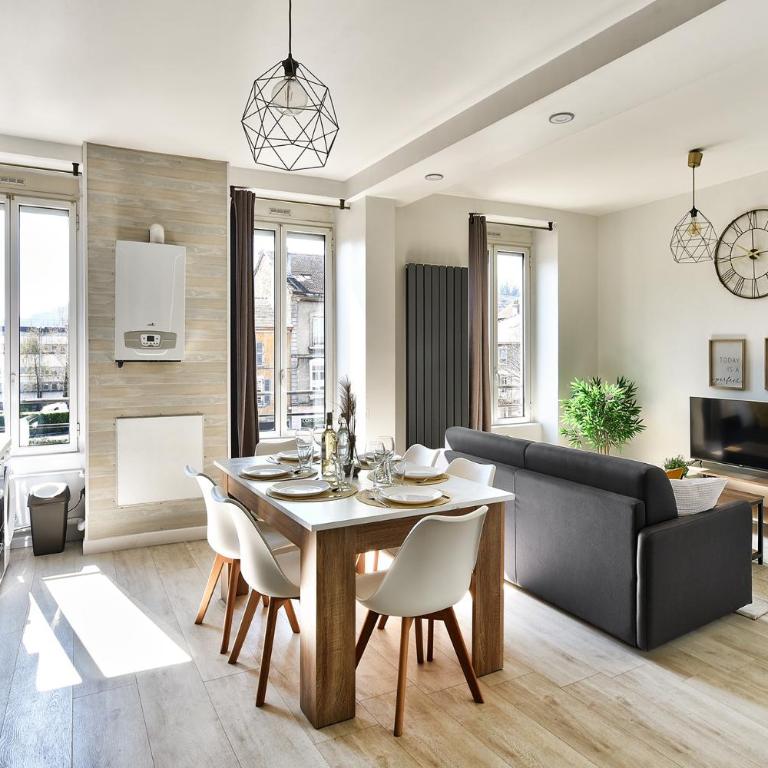 Appartement Cosy Bourgoin - Gare & Centre - Two-Bedroom Apartment - 1