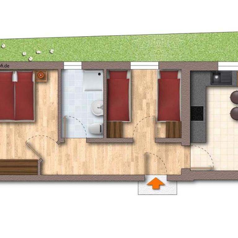 Ferienwohnungen Schwabhof - Apartamento - Planta baja - 3