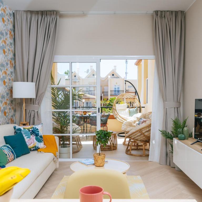Amazing renovated pool view Apt, Aircon, 2 min to Fañabe Beach - Apartamento Superior - 20