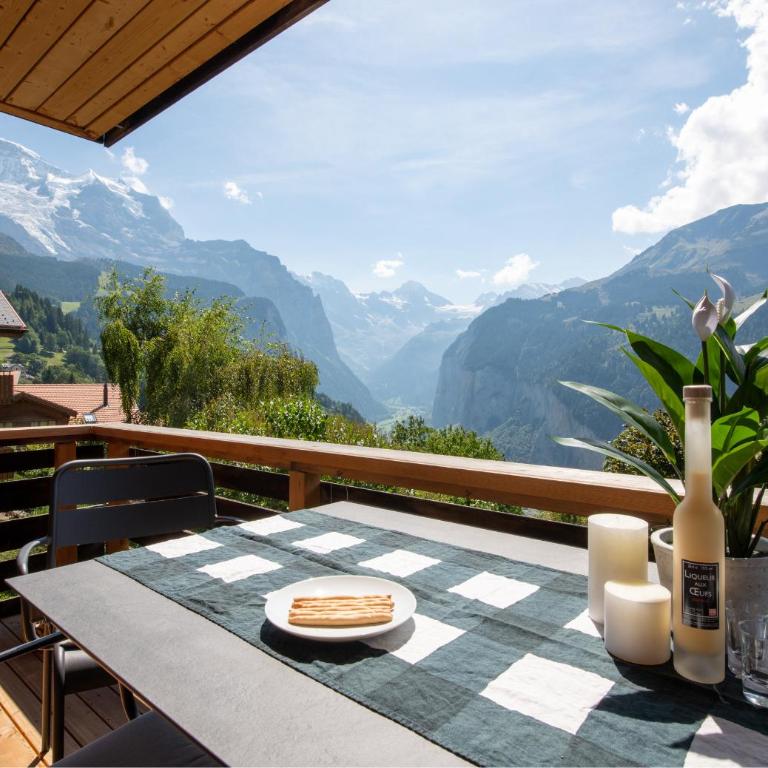 Chalet Iris - Apartment mit Blick auf die Berge - 2