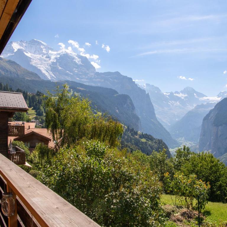Chalet Iris - Apartment mit Blick auf die Berge - 8