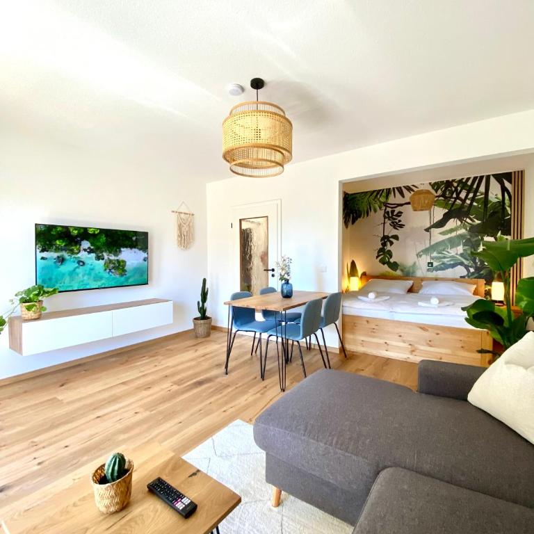 Jungle Suite mit Balkon I Parkplatz I Zentrum - Apartment mit 1 Schlafzimmer - 8