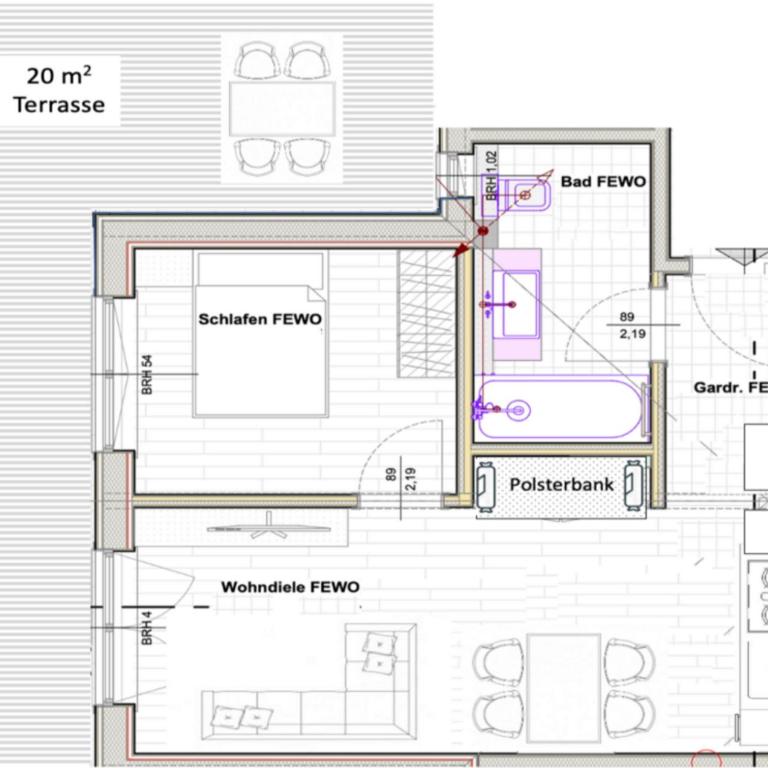 Ferienwohnung Schauplats - Appartement avec Douche - 10