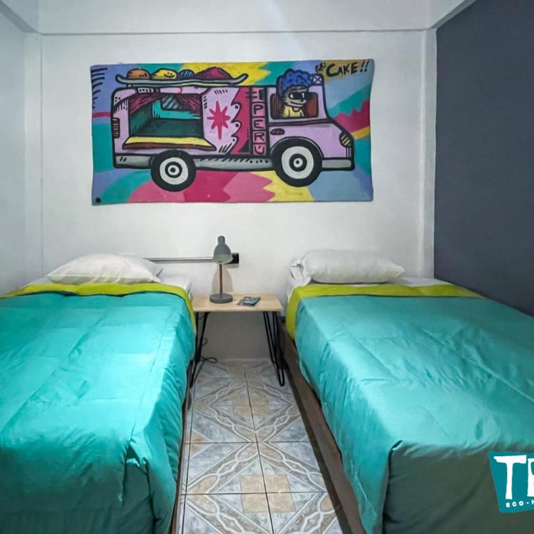 Supertramp Hostel Machupicchu - Habitación Doble - 2 camas - 1