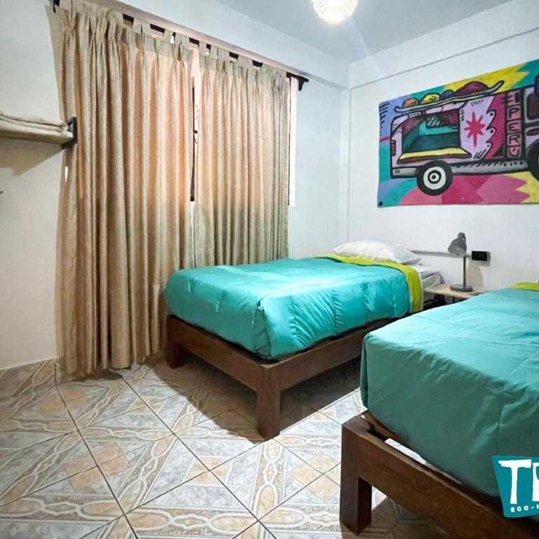 Supertramp Hostel Machupicchu - Habitación Doble - 2 camas - 4