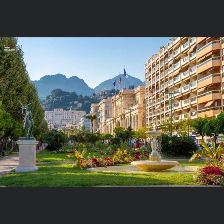 Appartement Charmant lumineux vue mer et jardin exceptionnel 3 étoiles - One-Bedroom Apartment - 40
