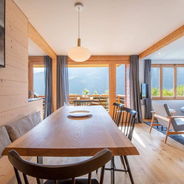 Chalet Iris - Apartment mit Blick auf die Berge - 30