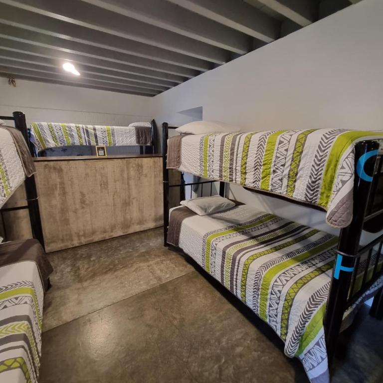 Metro Hostal Boutique - Cama individual en dormitorio compartido de 10 camas - 3
