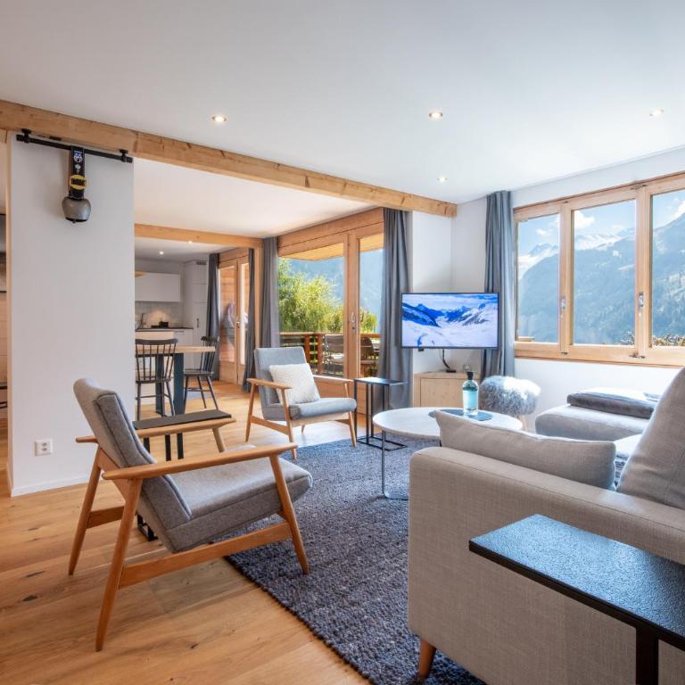 Chalet Iris - Apartment mit Blick auf die Berge - 34