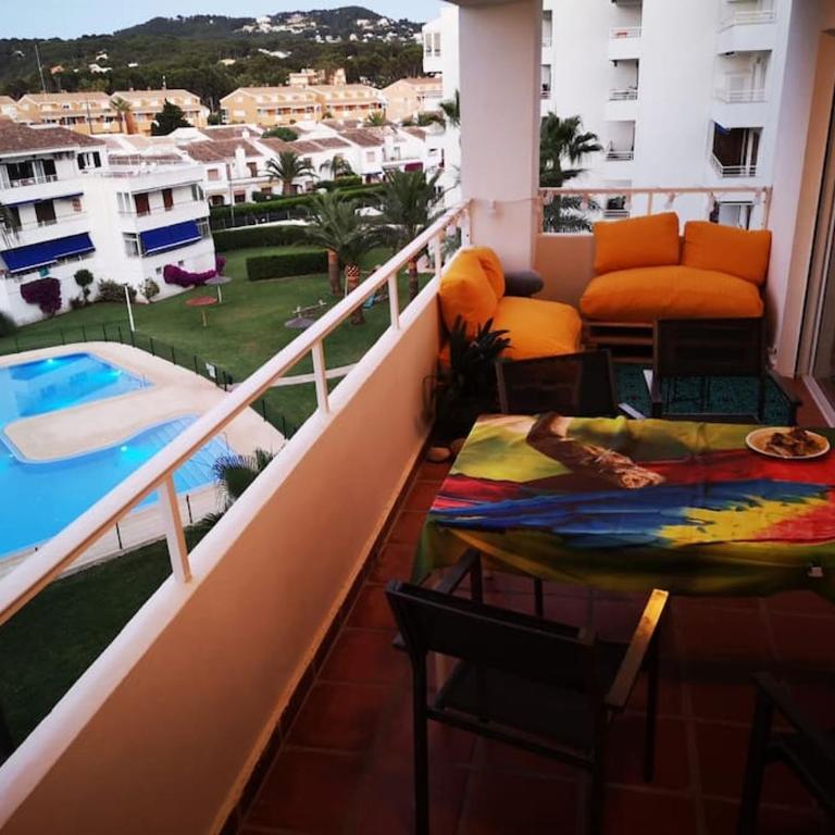 Casa en urb. con la piscina más GRANDE de Jávea. - Apartamento con vistas a la piscina - 44