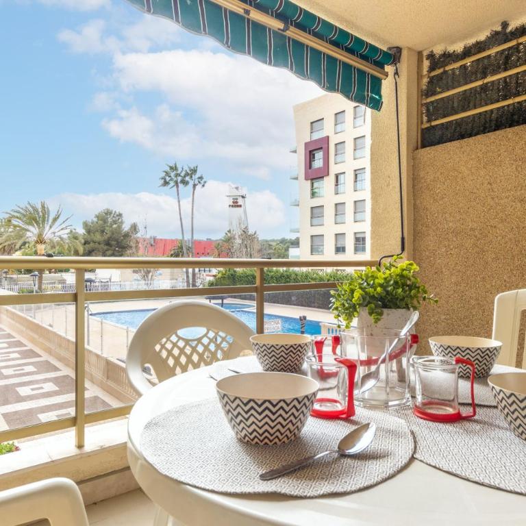 Apartamento con piscina a 250m de la playa - One-Bedroom Apartment - 3