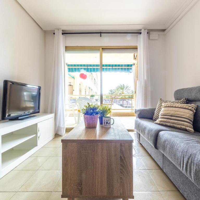Apartamento con piscina a 250m de la playa - One-Bedroom Apartment - 5