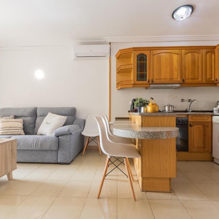 Apartamento con piscina a 250m de la playa - One-Bedroom Apartment - 6