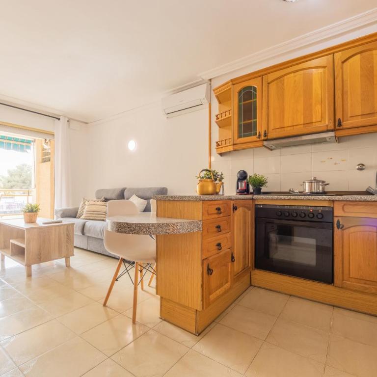 Apartamento con piscina a 250m de la playa - One-Bedroom Apartment - 7