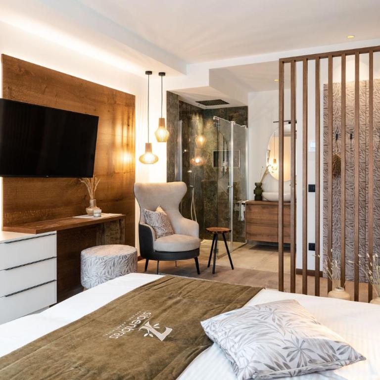Sibenbras Natural Aparthotel - Appartamento Deluxe con Vasca Idromassaggio e Vista Lago - 1